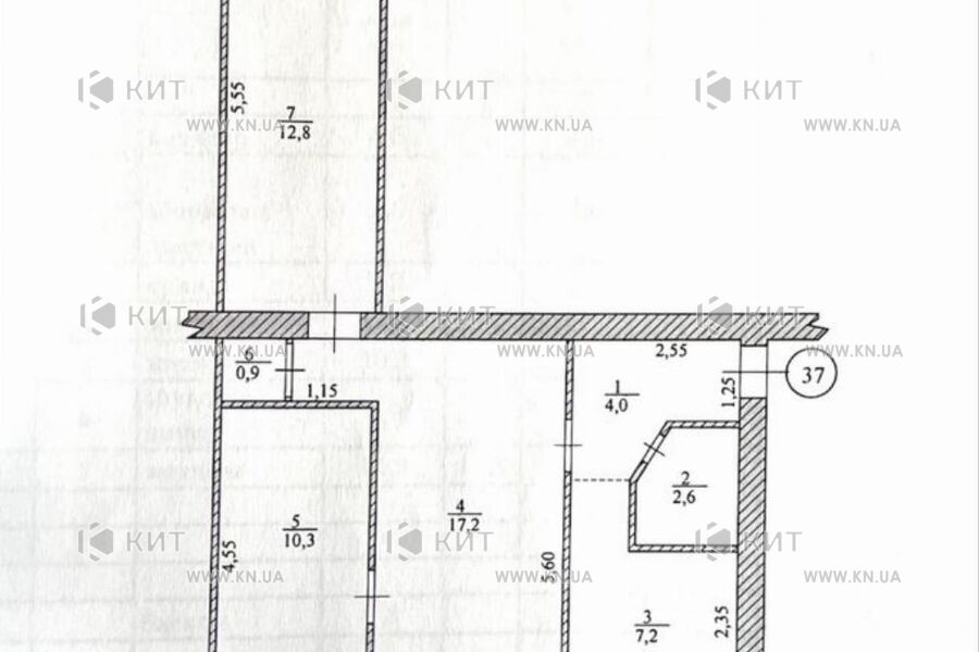 Продаж квартири Харків, Жуковського, П’ятихатки, 56м²