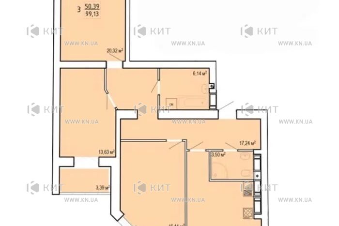 Продажа квартиры Харьков, Сокольники, 95м²