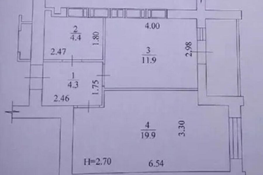 Продаж квартири Харків, Нові Дома, 42.21м²