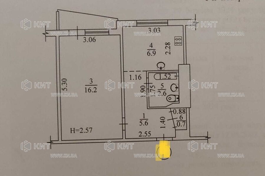 Продажа квартиры Харьков, Салтовка, 533 мрн., 33м²