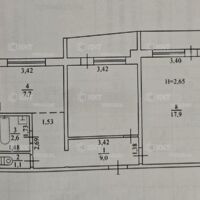 Продаж квартири Харків, Олексіївка, 57м²