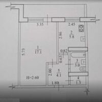 Продаж квартири Харків, Київська, Гідропарк, 35м²