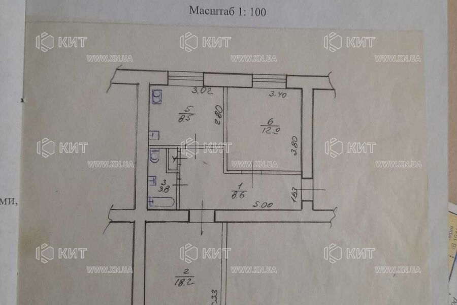 Продаж квартири Харків, Павлове Поле, 61м²