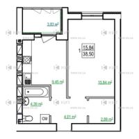 Продаж квартири Харків, Холодна Гора, 39м²