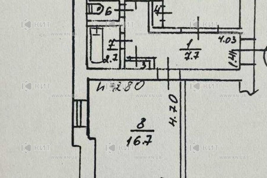 Продажа квартиры Харьков, ХТЗ, Рогань, 47м²