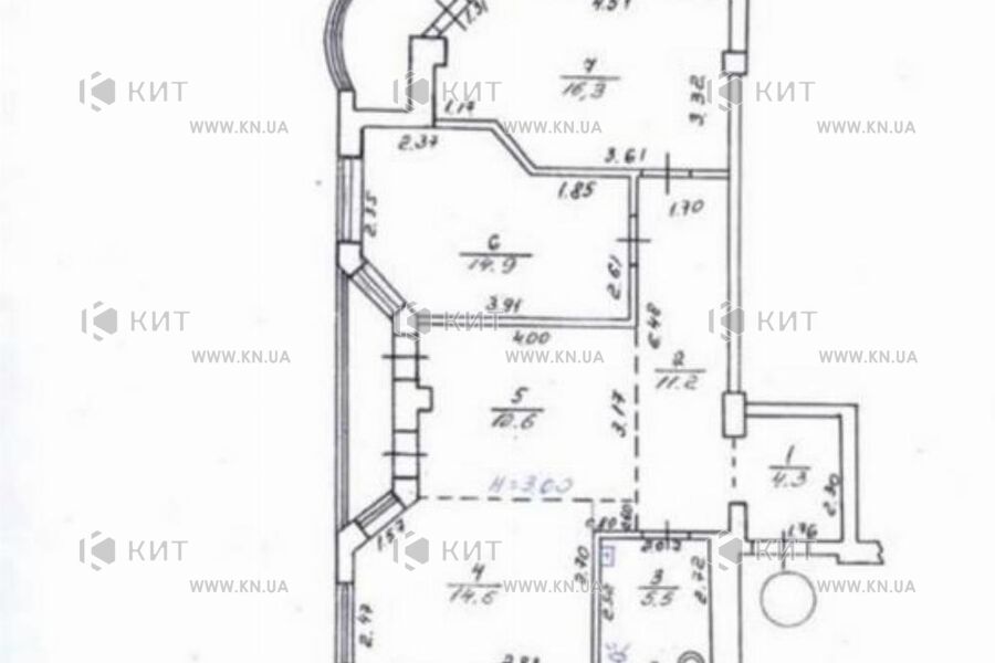 Продаж квартири Харків, Центр, 90м²