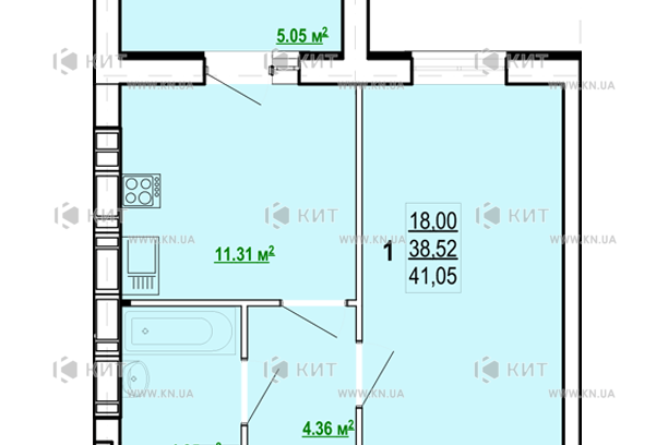 Продаж квартири Харків, Холодна Гора, 41м²