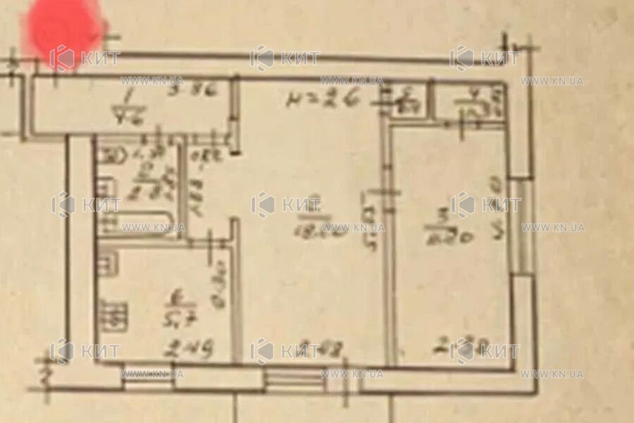 Продажа квартиры Харьков, Одесская, Основа, 46м²