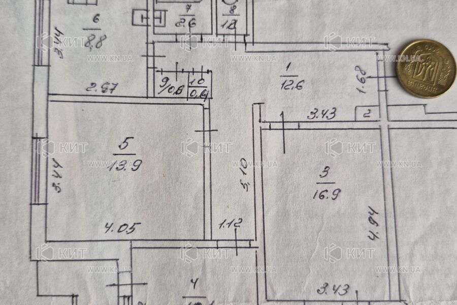 Продаж квартири Харків, Олексіївка, 69м²