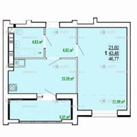 Продаж квартири Харків, Холодна Гора, 47м²