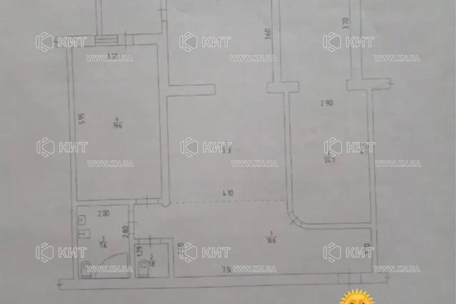 Продажа квартиры Харьков, Северная Салтовка 1, 105м²