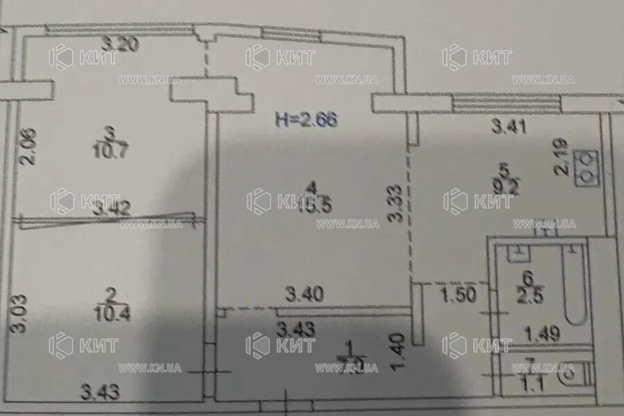Продажа квартиры Харьков, Научная, 57м²