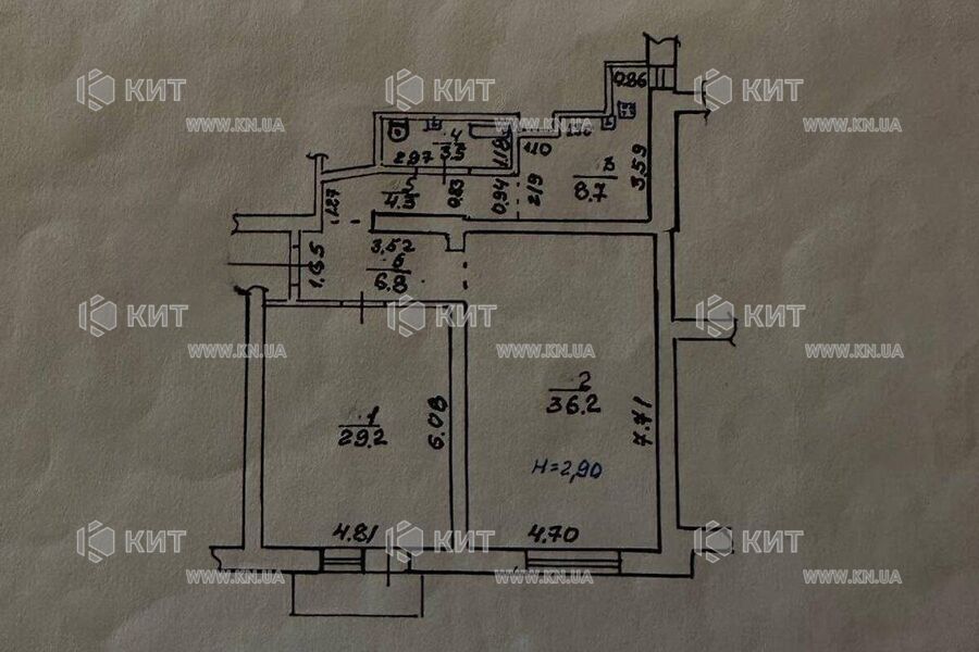 Продажа квартиры Харьков, Центр, 90м²