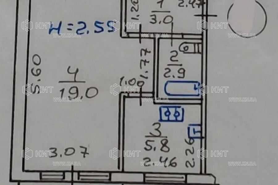 Продажа квартиры Харьков, Новые дома, 32м²