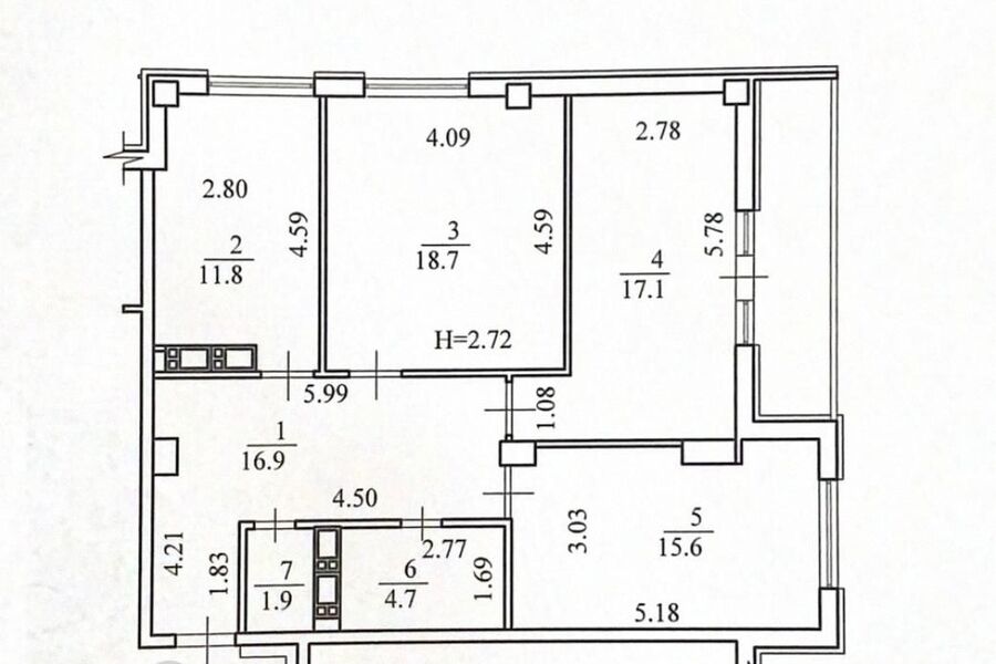 Продажа квартиры Харьков, Салтовка, 524 мрн., 92м²