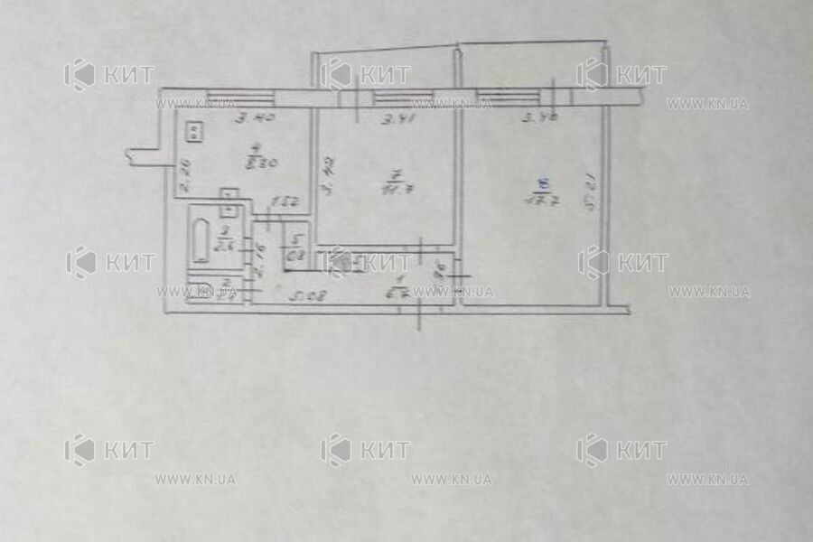 Продажа квартиры Харьков, Научная, 51м²