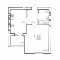 Продажа квартиры Харьков, Холодная гора, 40м²
