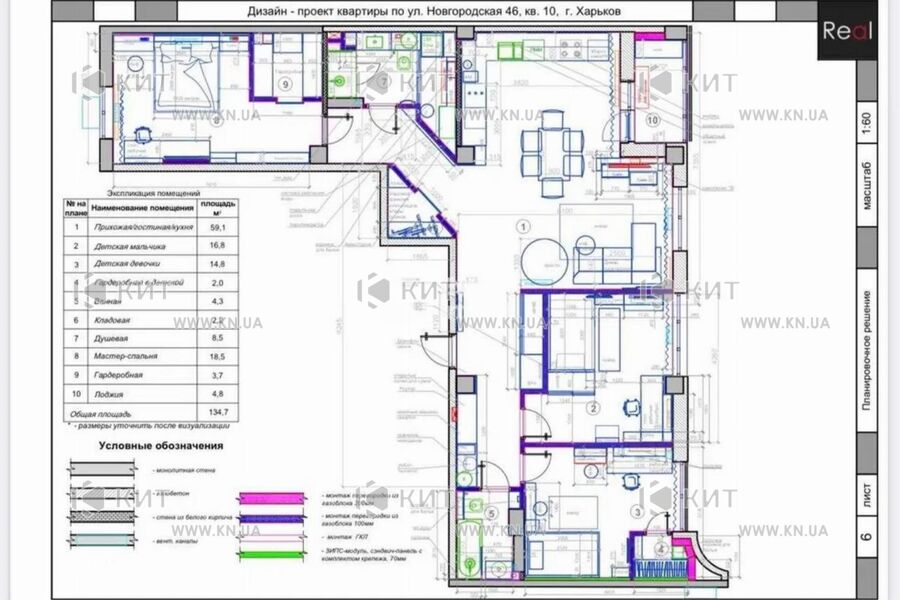 Продажа квартиры Харьков, Научная, 135м²