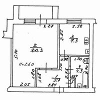 Продаж квартири Харків, Жуковського, П’ятихатки, 40м²