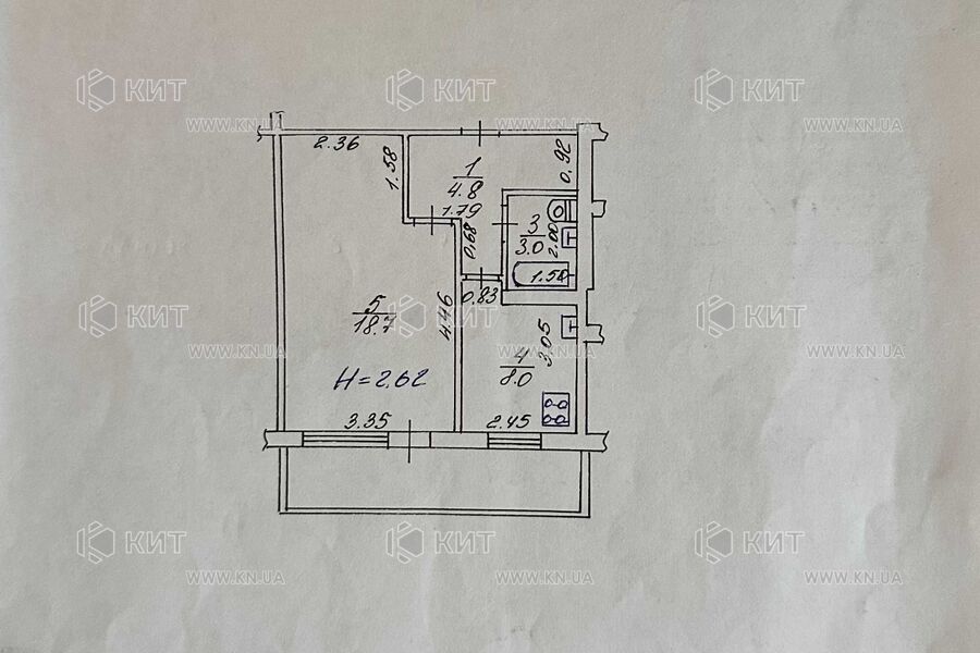 Продажа квартиры Харьков, ХТЗ, Рогань, 38м²