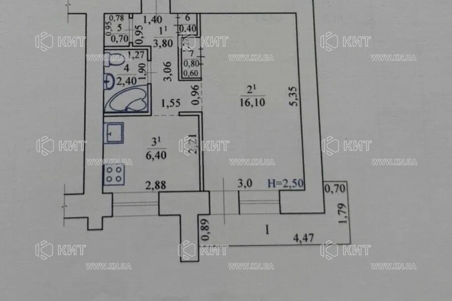 Продажа квартиры Харьков, Малышева, 38м²