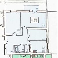 Продажа квартиры Харьков, Салтовка(Г.Труда,Студ.), 89.9м²