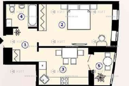 Продажа квартиры Харьков, Северная Салтовка, 44м²