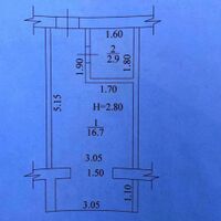 Продаж квартири Харків, Спорт.Гагар.Повст., 20.6м²