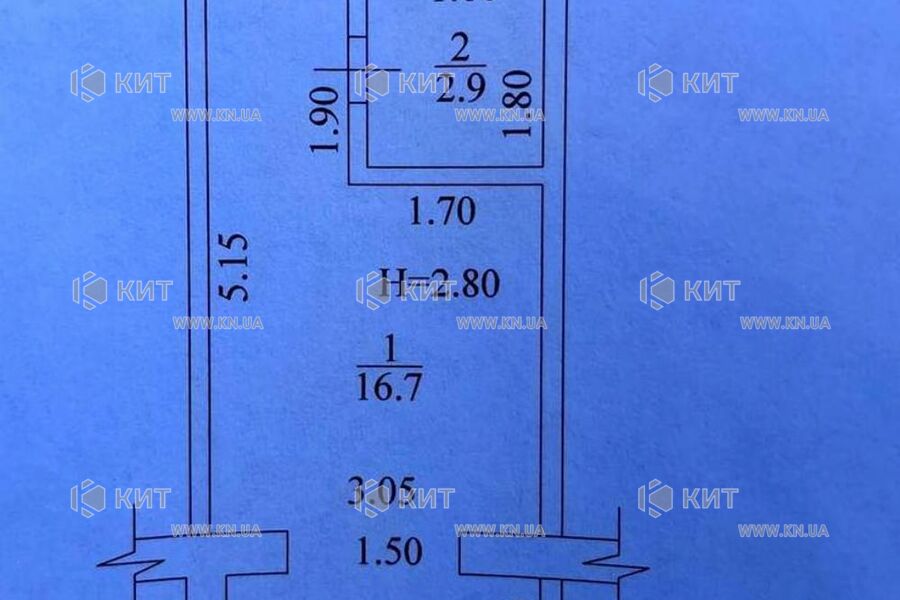 Продаж квартири Харків, Спорт.Гагар.Повст., 20.6м²