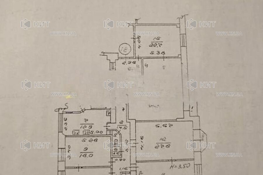 Продажа квартиры Харьков, Центр, 26м²