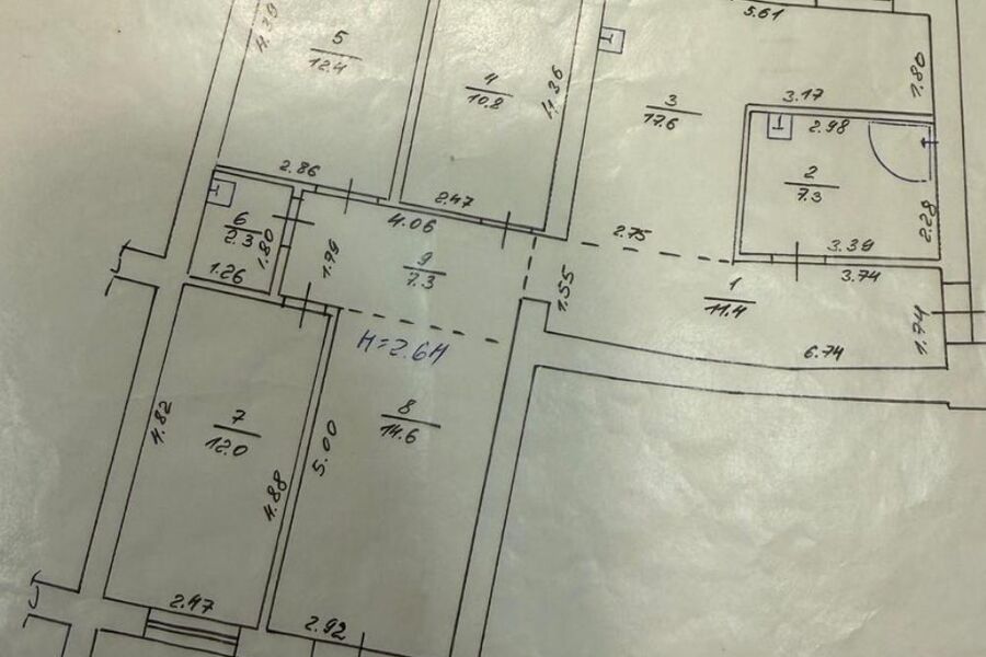 Продаж квартири Харків, Олексіївка, 98.8м²