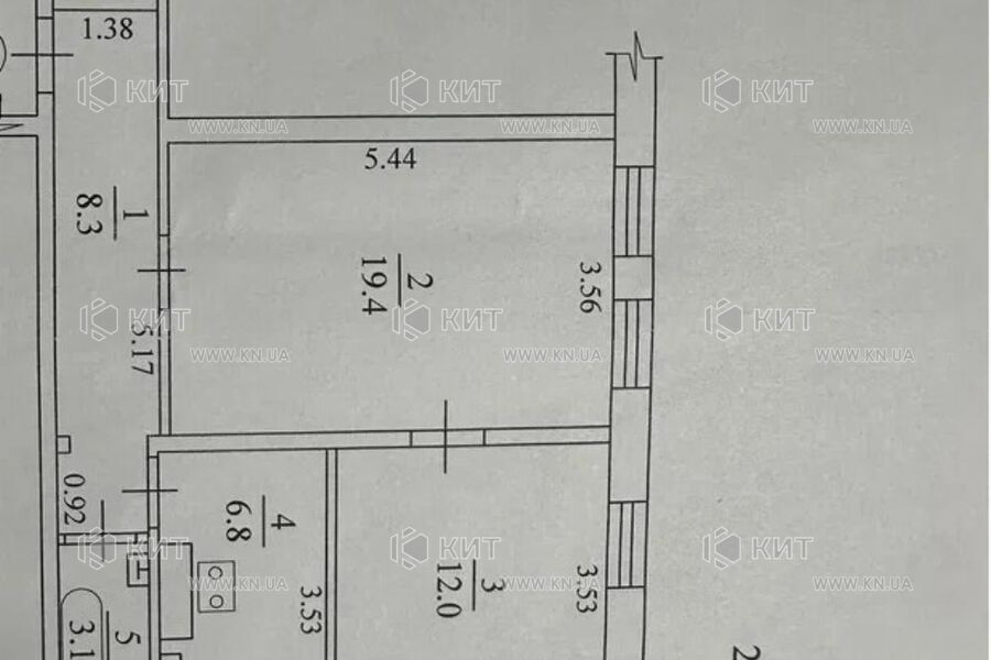 Продаж квартири Харків, Стара Салтівка, 49.6м²