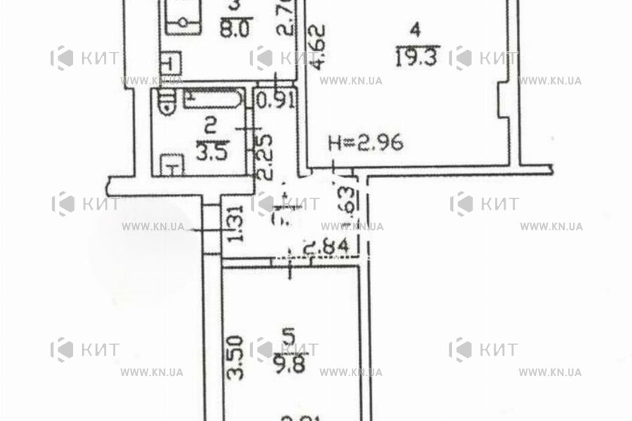 Продажа квартиры Харьков, Центр, 47м²