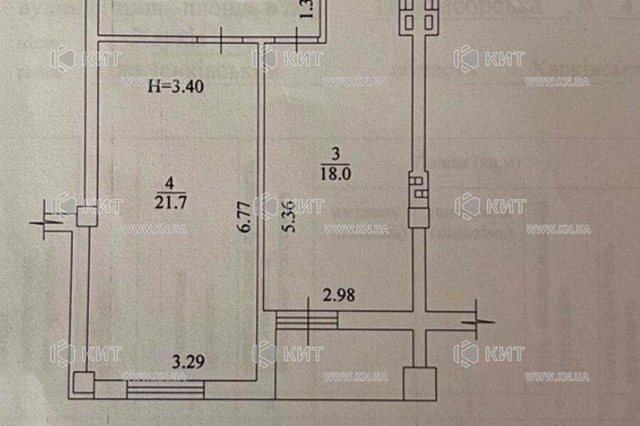 Продажа квартиры Харьков, Сокольники, 57м²