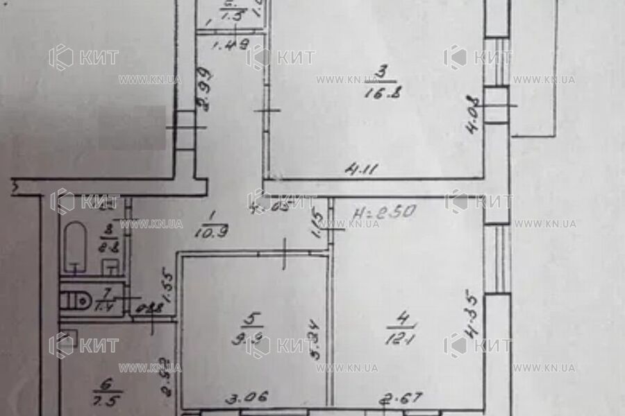 Продаж квартири Харків, Аеропорт, Мерефянське шосе, 69м²