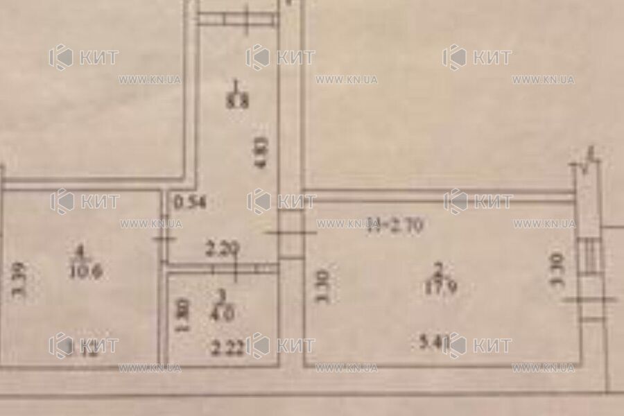 Продажа квартиры Харьков, Жуковского, Пятихатки, 42м²