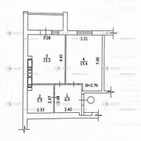Продаж квартири Харків, Салтівка(Бараб.,Україна), 43м²