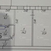 Продаж квартири Харків, Спорт.Гагар.Повст., 46.1м²
