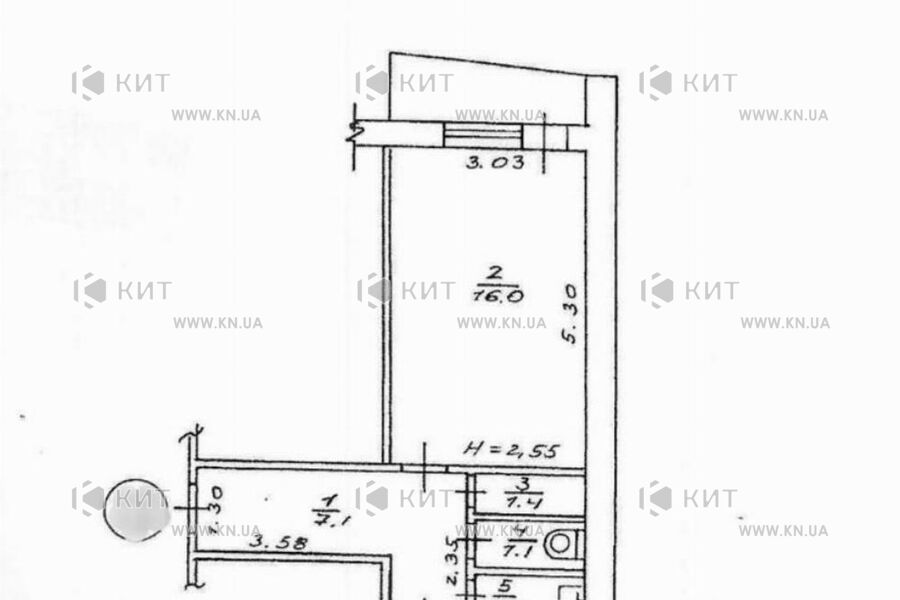 Продаж квартири Харків, Салтівка, 603 мрн., 37м²