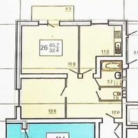 Продажа квартиры Харьков, Салтовка(Г.Труда,Студ.), 65м²