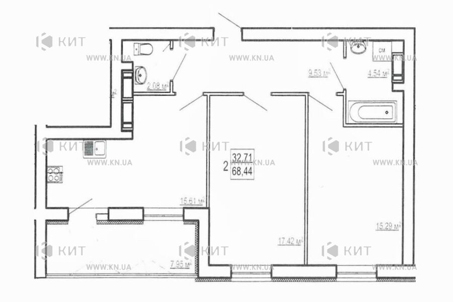 Продаж квартири Харків, Холодна Гора, 68м²