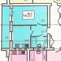 Продаж квартири Харків, Київська, Гідропарк, 44м²