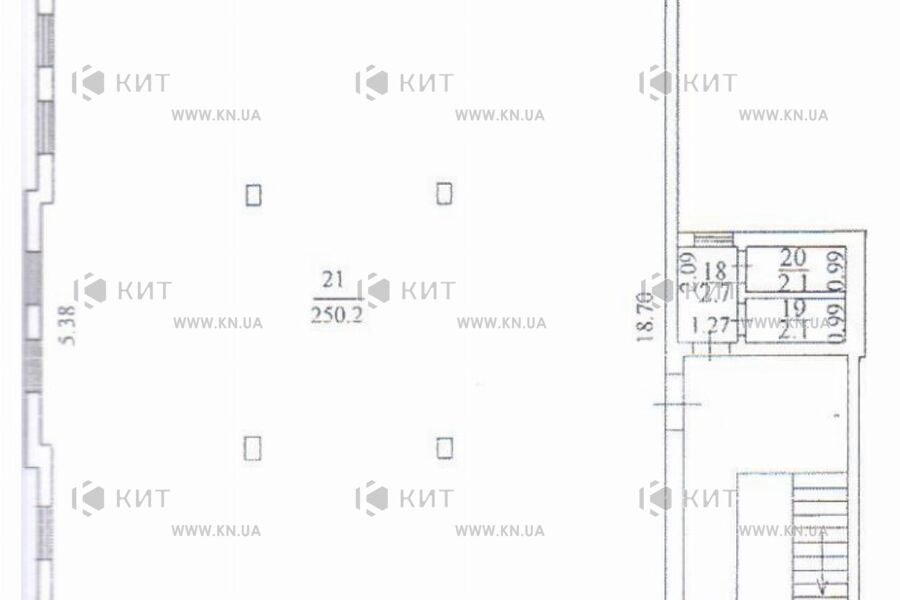 Оренда офісу Харків, Холодногірський (Ленінський), 257м²