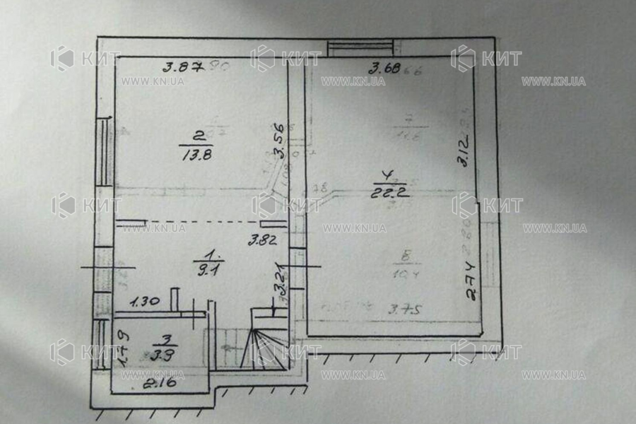 Продаж квартири Харків, Спорт.Гагар.Повст., 95.6м²
