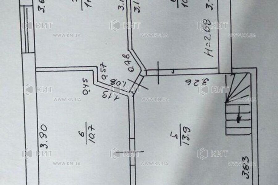Продаж квартири Харків, Спорт.Гагар.Повст., 95.6м²