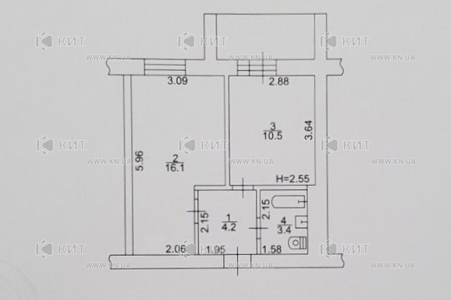Продаж квартири Харків, Холодна Гора, 38м²
