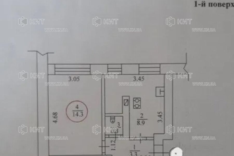 Продаж квартири Харків, Стара Салтівка, 50м²