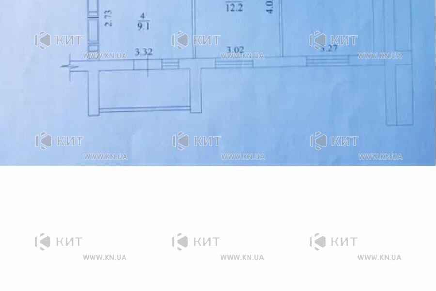 Продажа квартиры Харьков, Салтовка(Бараб.,Украина), 57м²