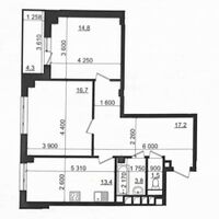 Продажа квартиры Харьков, Новые дома, 68.6м²