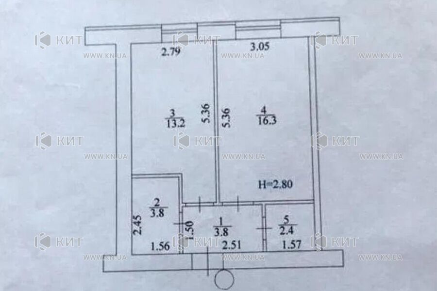 Продажа квартиры Харьков, Новые дома, 45м²